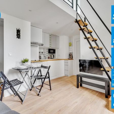 Studio Mezzanine 3-4 Pers Tout Equipe Wifi Montreuil (Seine-Saint-Denis) Exterior foto
