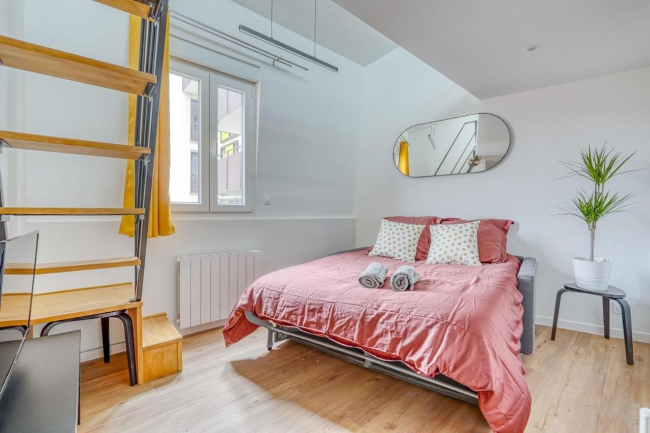 Studio Mezzanine 3-4 Pers Tout Equipe Wifi Montreuil (Seine-Saint-Denis) Exterior foto