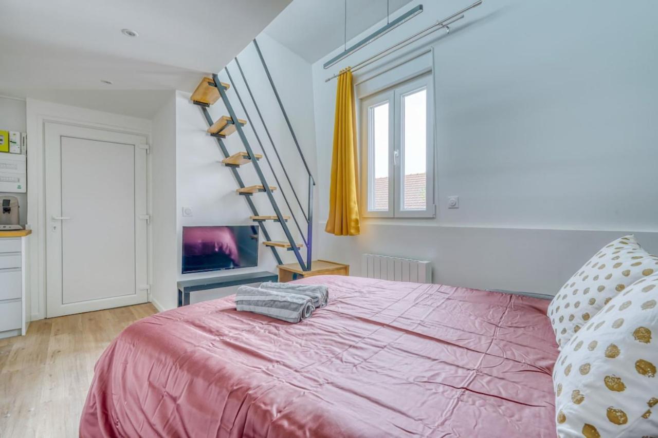 Studio Mezzanine 3-4 Pers Tout Equipe Wifi Montreuil (Seine-Saint-Denis) Exterior foto